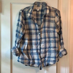 J Crew Cotton Button Up